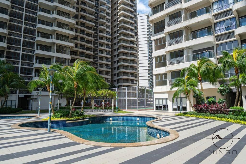 Kingsbay A #seaview #woodenstyle #4pax Apartemen *